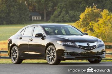 Insurance rates Acura TLX in San Francisco