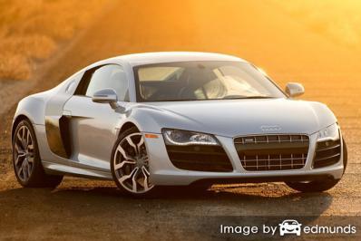 Insurance quote for Audi R8 in San Francisco