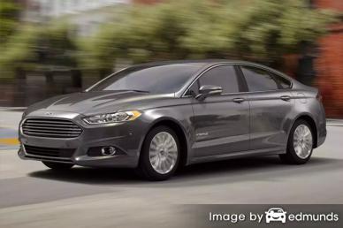 Insurance rates Ford Fusion Hybrid in San Francisco
