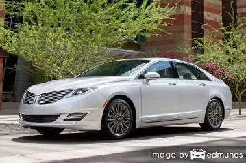 Insurance rates Lincoln MKZ in San Francisco