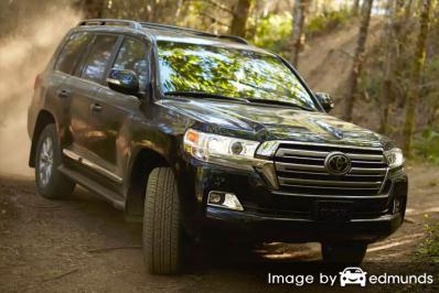 Insurance quote for Toyota Land Cruiser in San Francisco