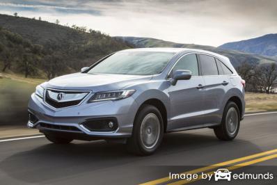 Insurance quote for Acura RDX in San Francisco