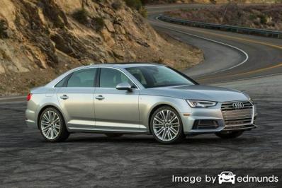 Insurance rates Audi A4 in San Francisco