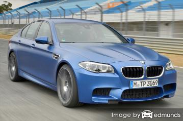 Insurance quote for BMW M5 in San Francisco