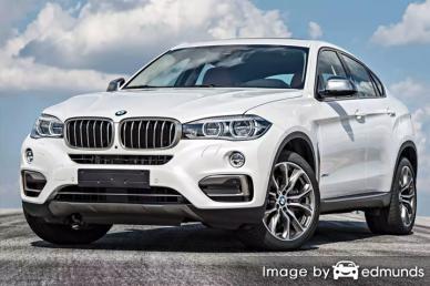 Insurance rates BMW X6 in San Francisco