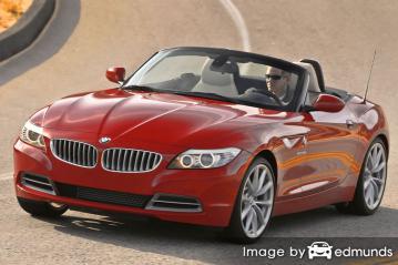 Insurance rates BMW Z4 in San Francisco