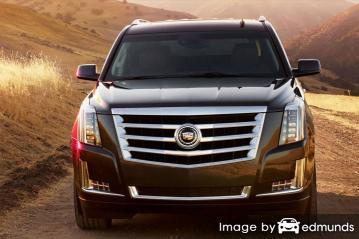 Insurance rates Cadillac Escalade in San Francisco