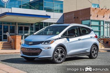 Insurance rates Chevy Bolt in San Francisco