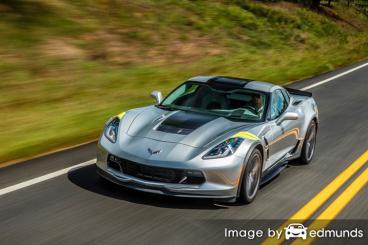 Insurance rates Chevy Corvette in San Francisco