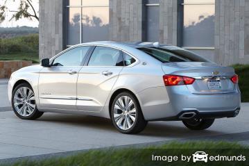 Insurance quote for Chevy Impala in San Francisco