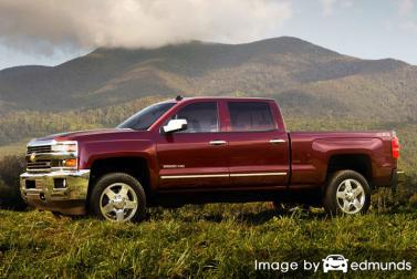 Insurance quote for Chevy Silverado 2500HD in San Francisco