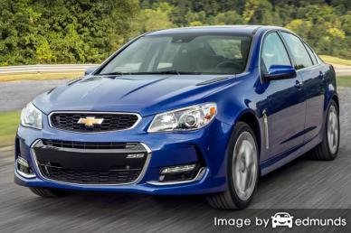 Insurance rates Chevy SS in San Francisco