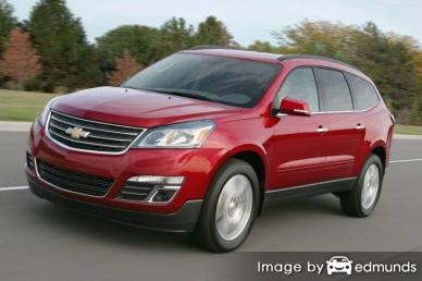 Insurance quote for Chevy Traverse in San Francisco