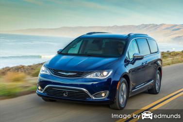 Insurance rates Chrysler Pacifica Hybrid in San Francisco