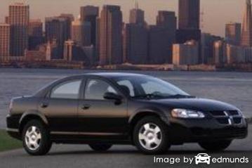 Insurance rates Dodge Stratus in San Francisco