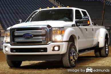 Insurance rates Ford F-350 in San Francisco