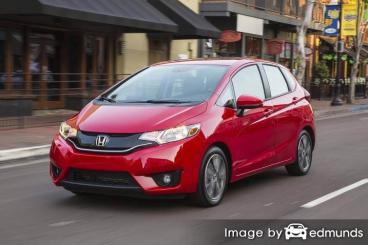 Insurance rates Honda Fit in San Francisco