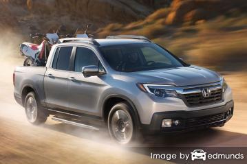 Insurance quote for Honda Ridgeline in San Francisco