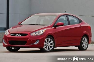 Insurance quote for Hyundai Accent in San Francisco