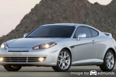 Insurance rates Hyundai Tiburon in San Francisco