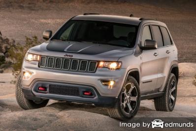 Insurance quote for Jeep Grand Cherokee in San Francisco