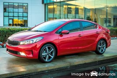 Insurance quote for Kia Forte in San Francisco