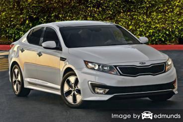 Discount Kia Optima Hybrid insurance