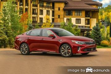 Insurance quote for Kia Optima in San Francisco