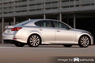 Insurance rates Lexus GS 450h in San Francisco