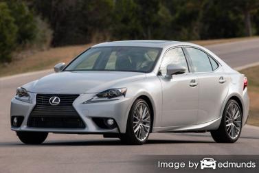 Insurance rates Lexus IS 250 in San Francisco