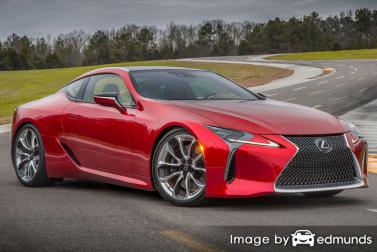 Insurance quote for Lexus LC 500 in San Francisco