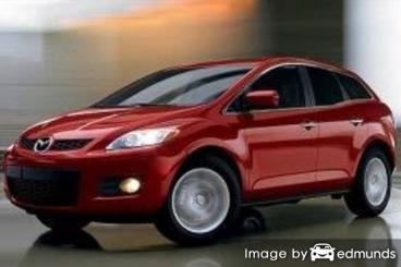 Insurance quote for Mazda CX-7 in San Francisco