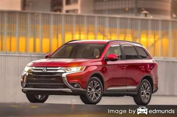 Insurance rates Mitsubishi Outlander in San Francisco