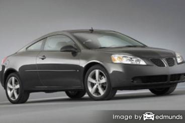 Insurance rates Pontiac G6 in San Francisco