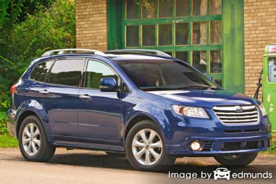 Insurance rates Subaru Tribeca in San Francisco