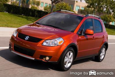 Insurance quote for Suzuki SX4 in San Francisco