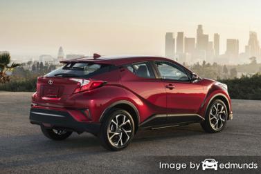 Insurance quote for Toyota C-HR in San Francisco