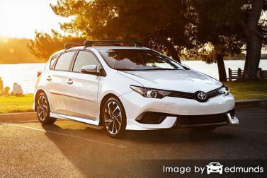 Insurance rates Toyota Corolla iM in San Francisco