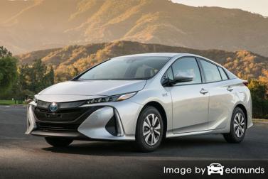 Insurance rates Toyota Prius Prime in San Francisco