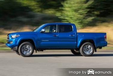 Insurance rates Toyota Tacoma in San Francisco