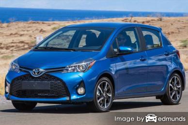Insurance quote for Toyota Yaris in San Francisco