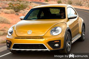 Insurance rates Volkswagen Beetle in San Francisco