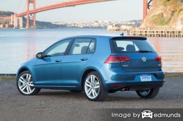 Insurance quote for Volkswagen Golf in San Francisco