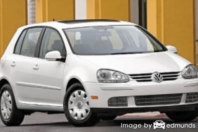 Insurance rates Volkswagen Rabbit in San Francisco