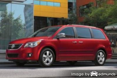 Insurance rates Volkswagen Routan in San Francisco